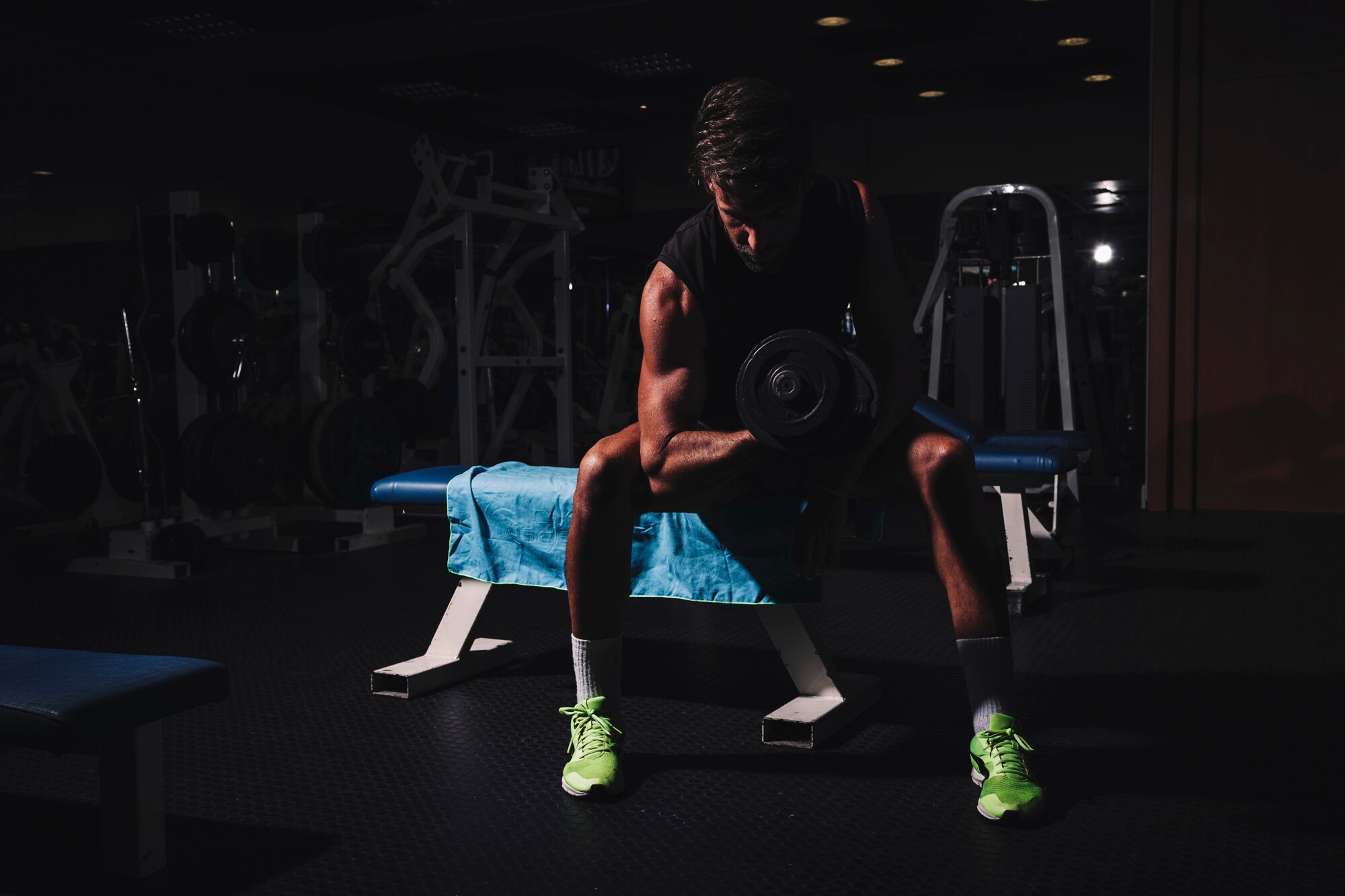 Gym dark aesthetic